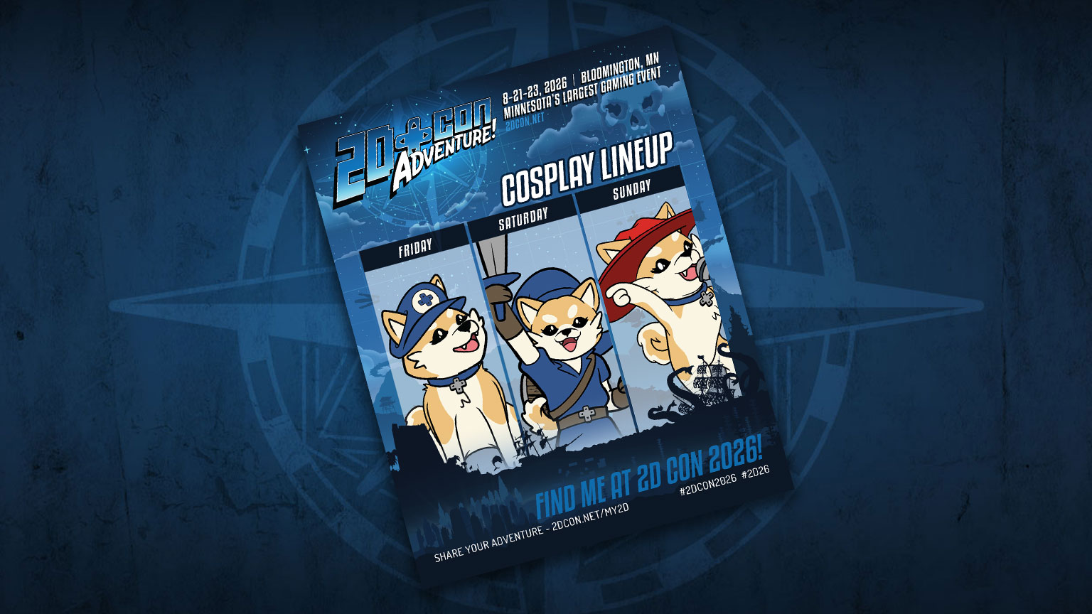 2D Con Cosplay Lineup